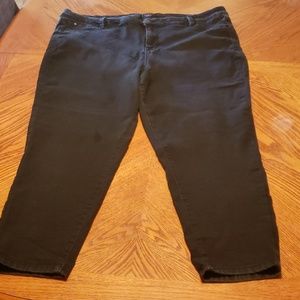 24W black jeggings